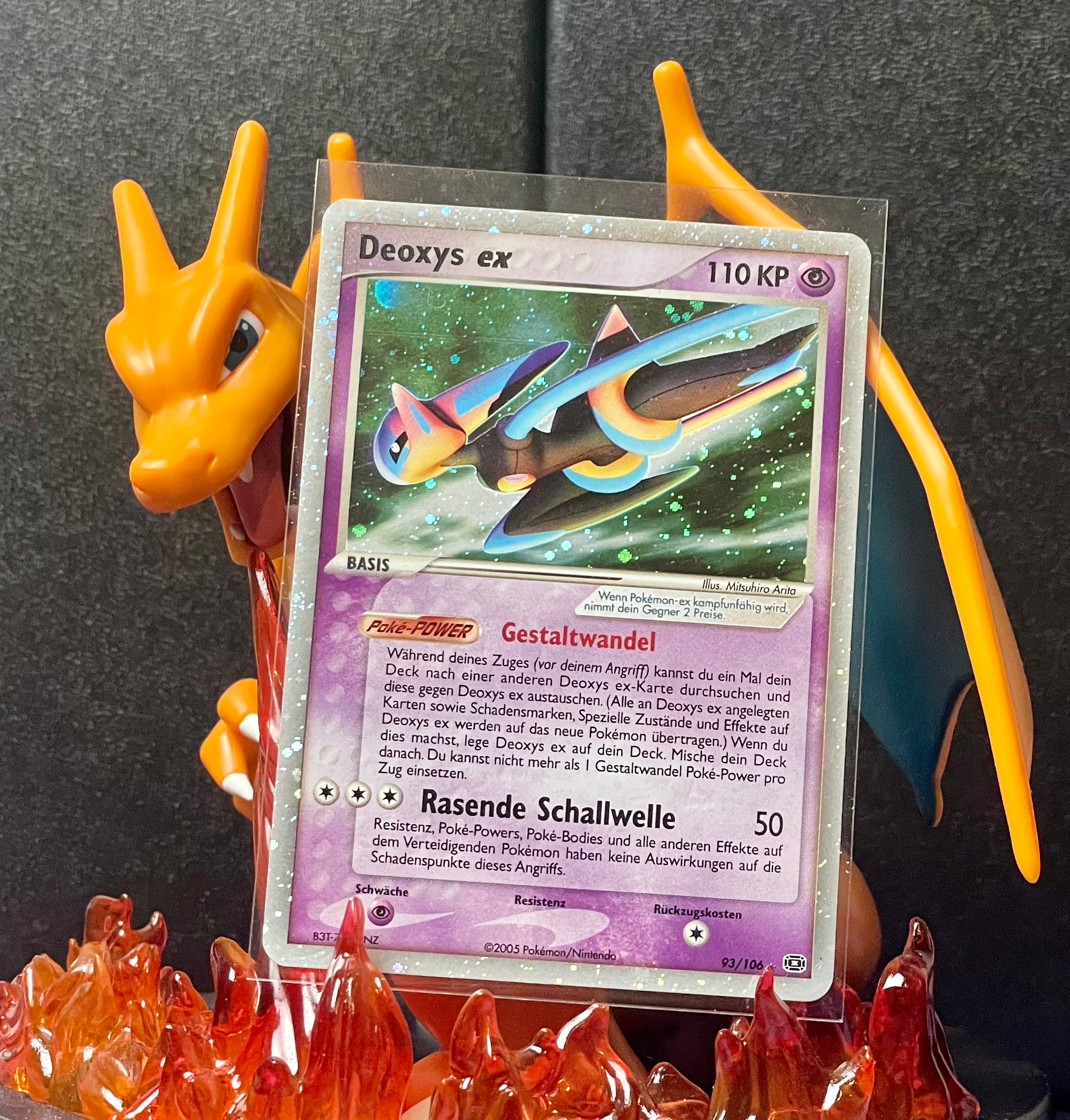 Deoxys ex – EM 93 | Deutsch | EX–NM | Vintage