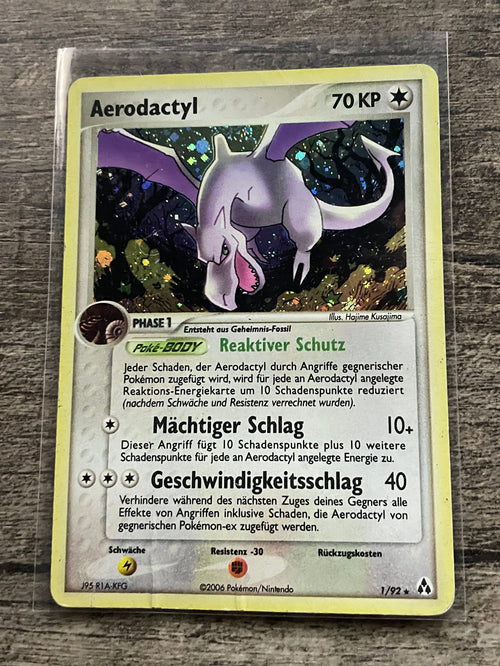 Aerodactyl – Played / Excellent – Legendäre Meister (LM 1) [DE]