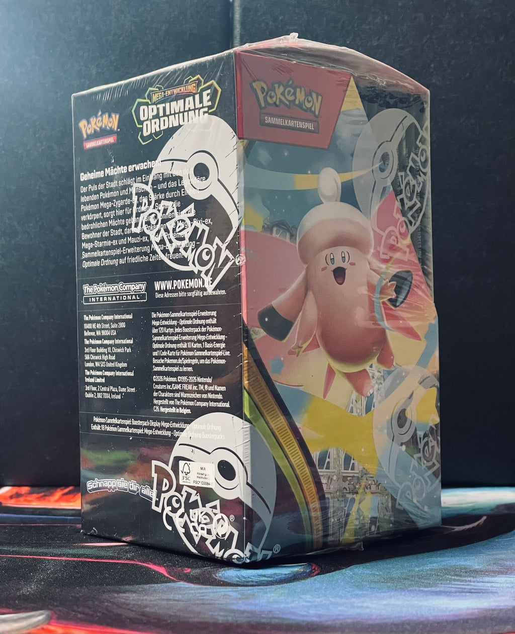 Pokémon Optimale Ordnung Display | 18 Booster | Deutsch | Neu & OVP
