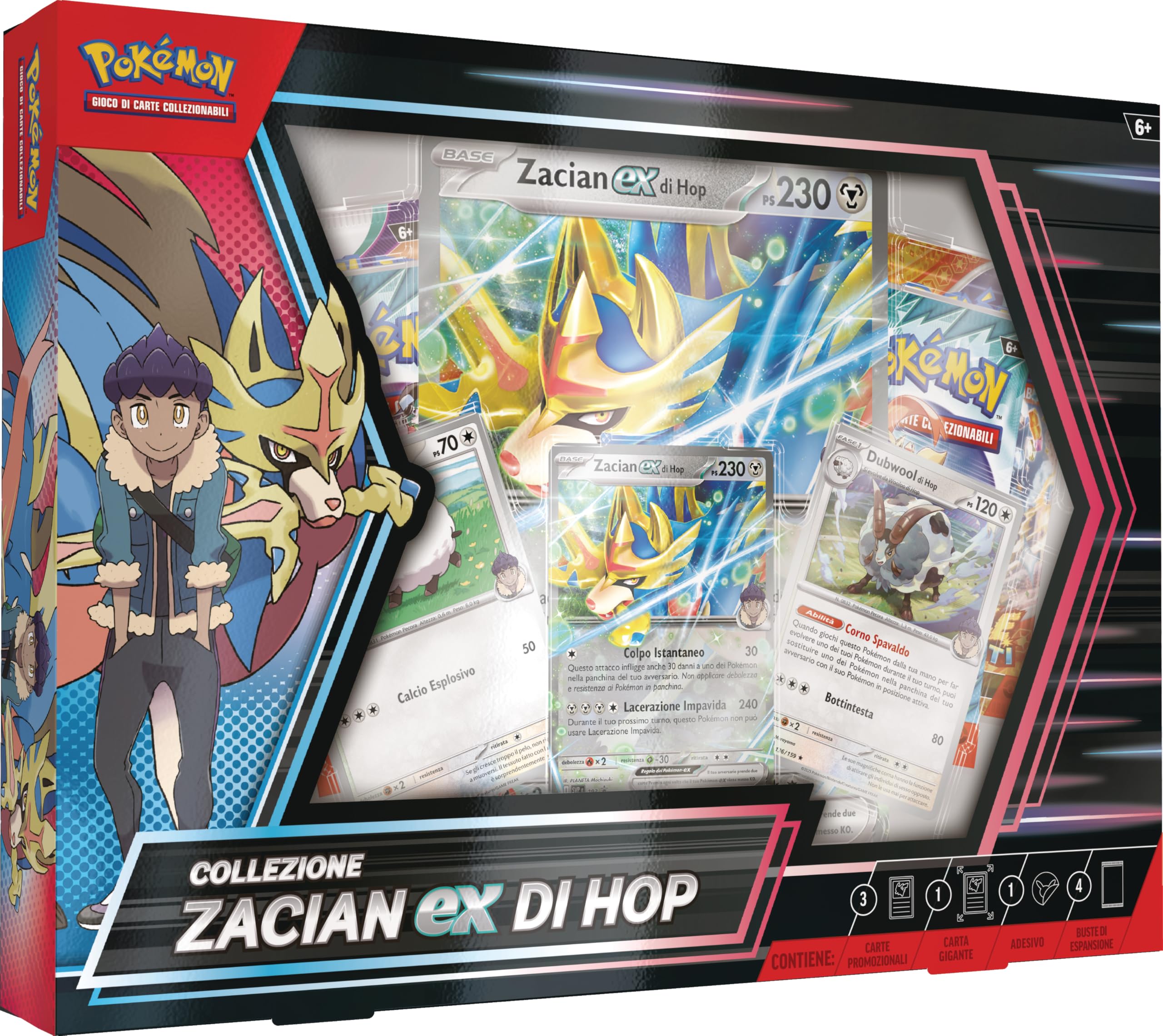Pokémon Hop's Zacian ex-Kollektion [DE]