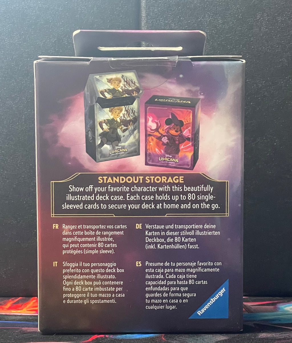 Disney Lorcana Deck Box – Naseweis | Domäne von Dschafar