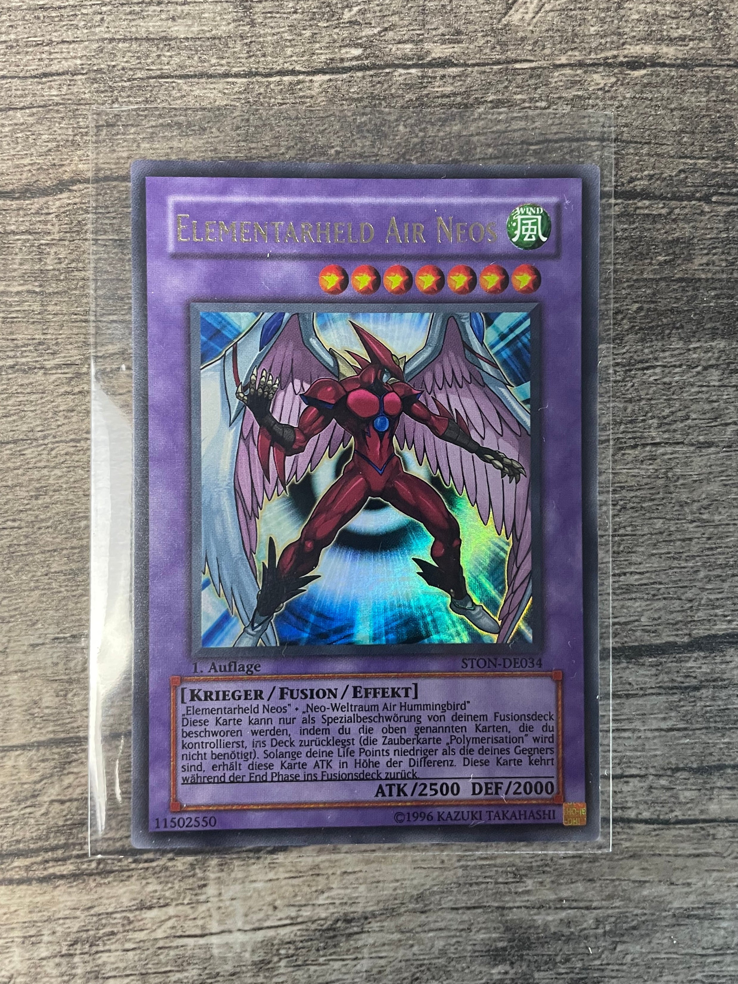 Elementar-HELD Air Neos – Ultra Rare (V.1) - STON 034 | Yu-Gi-Oh! GX