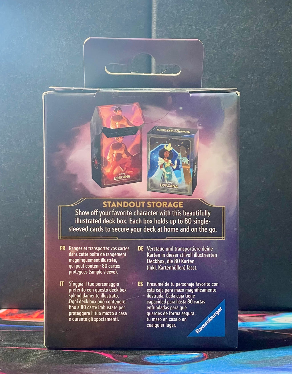 Disney Lorcana Deck Box – Tiana | Himmelsleuchten