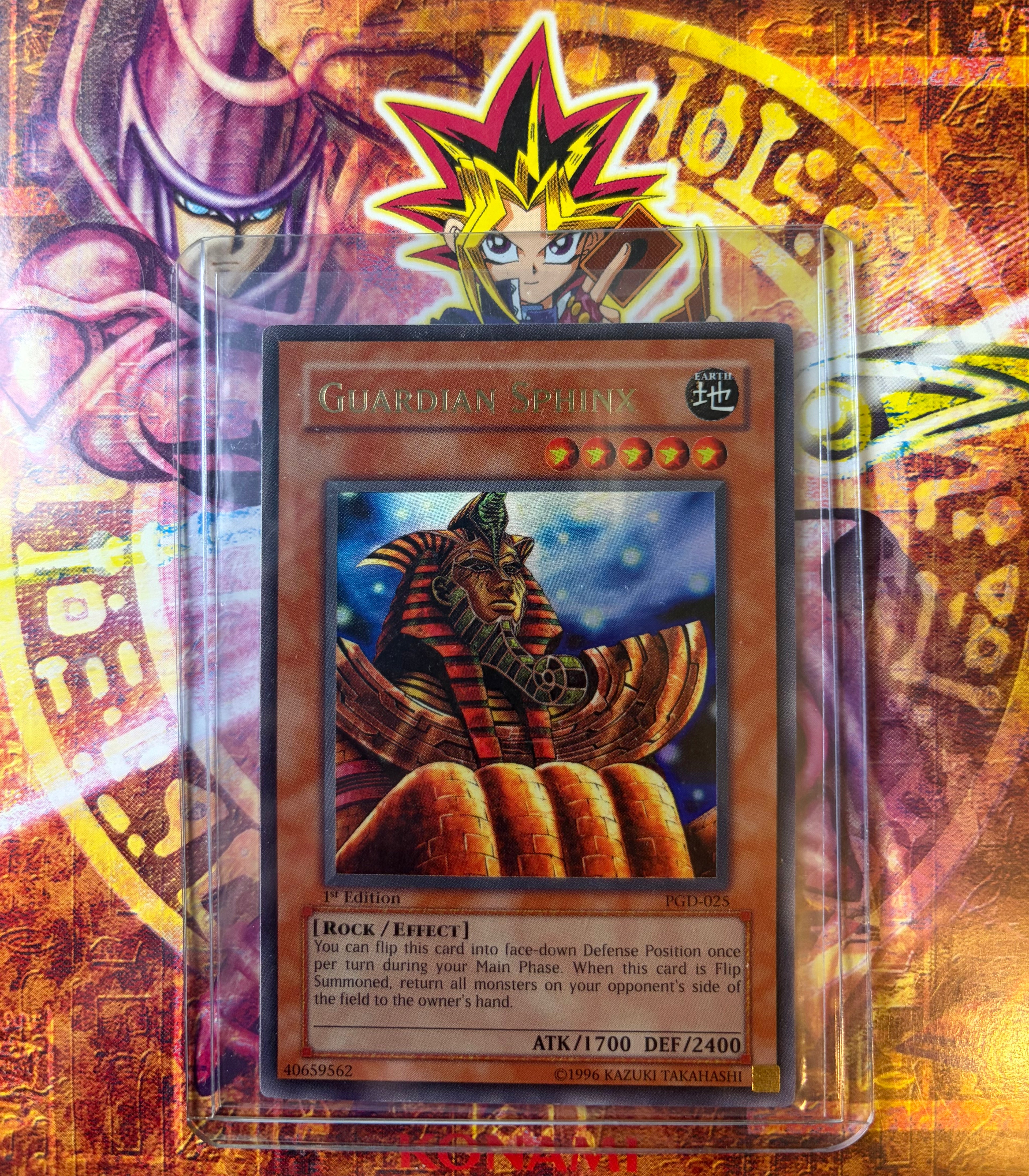 Guardian Sphinx PGD-025 1st Edition NM Englisch Yu-Gi-Oh!