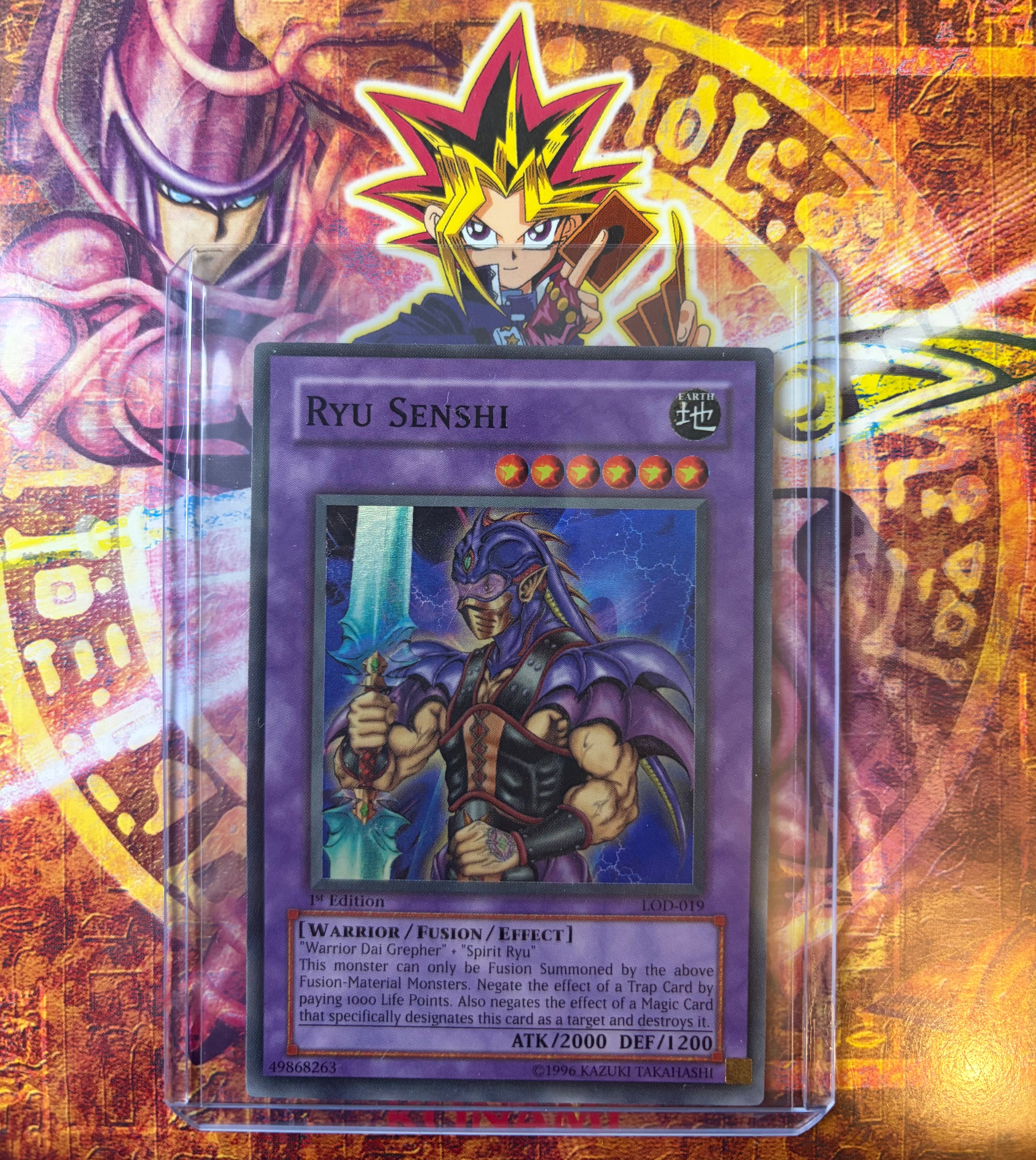 Ryu Senshi LOD-019 1st Edition NM Englisch Yu-Gi-Oh!