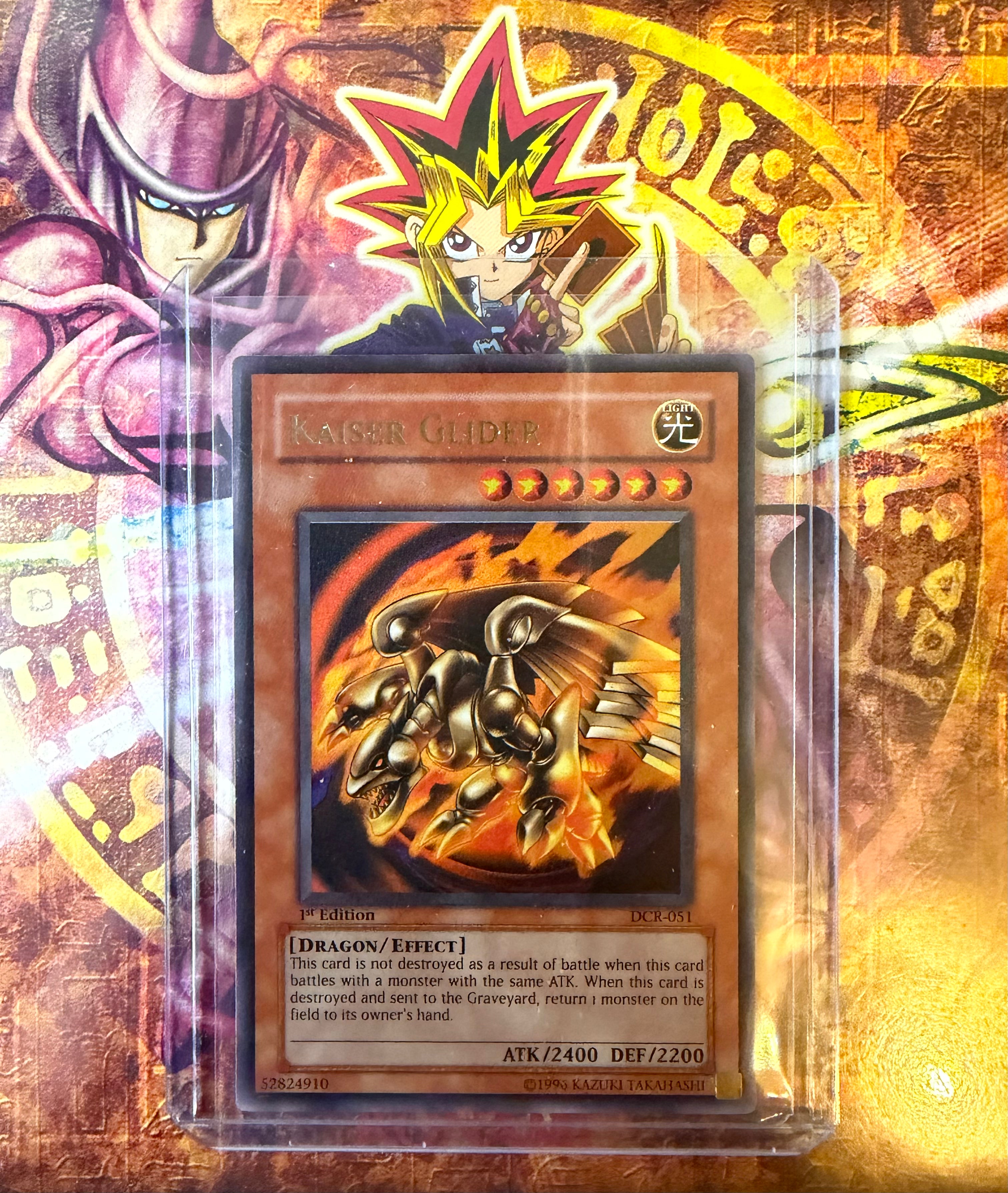 Kaiser Glider DCR-051 1st Edition NM Englisch Dark Crisis Yu-Gi-Oh!