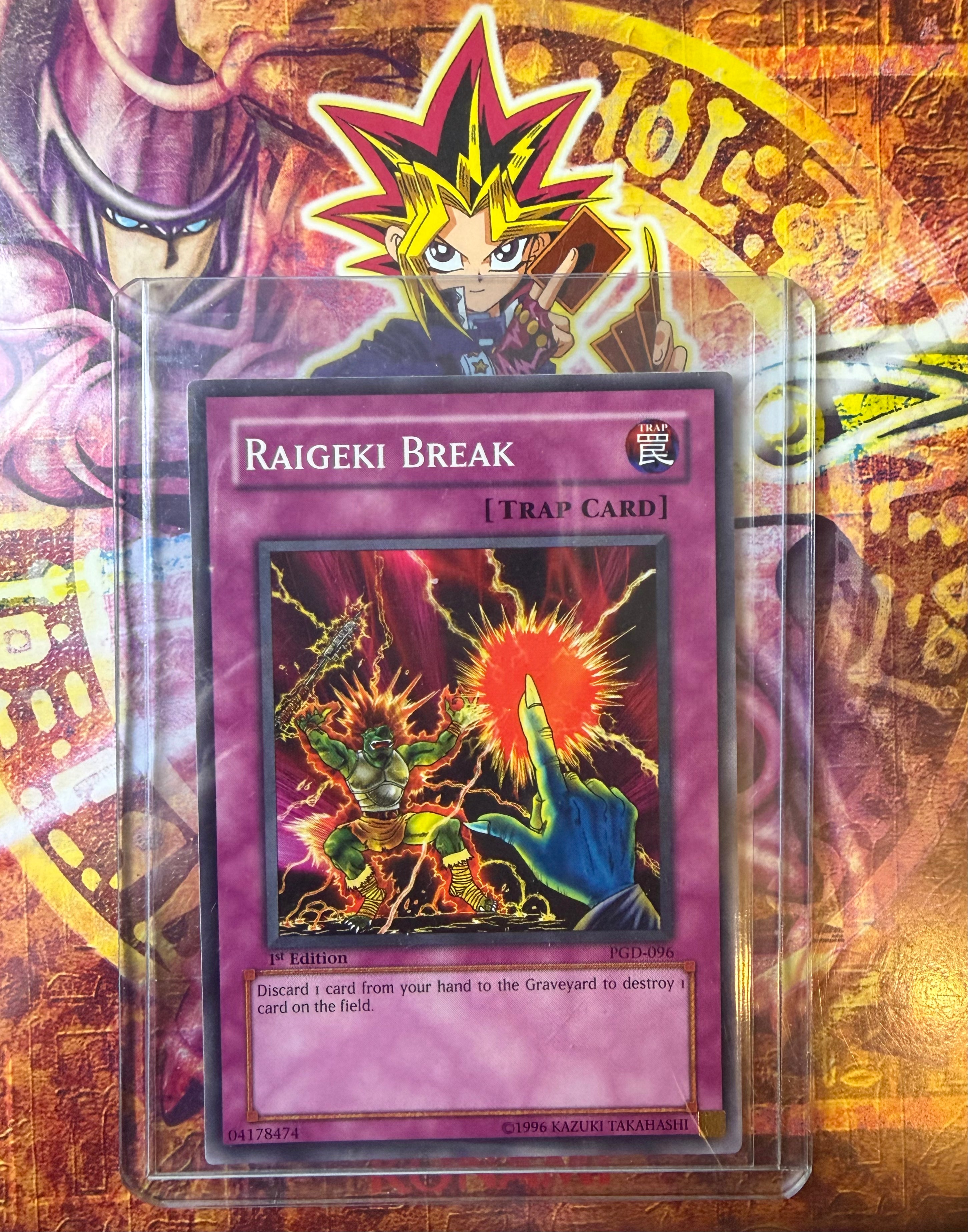 Raigeki Break PGD-096 1st Edition NM Englisch Yu-Gi-Oh!