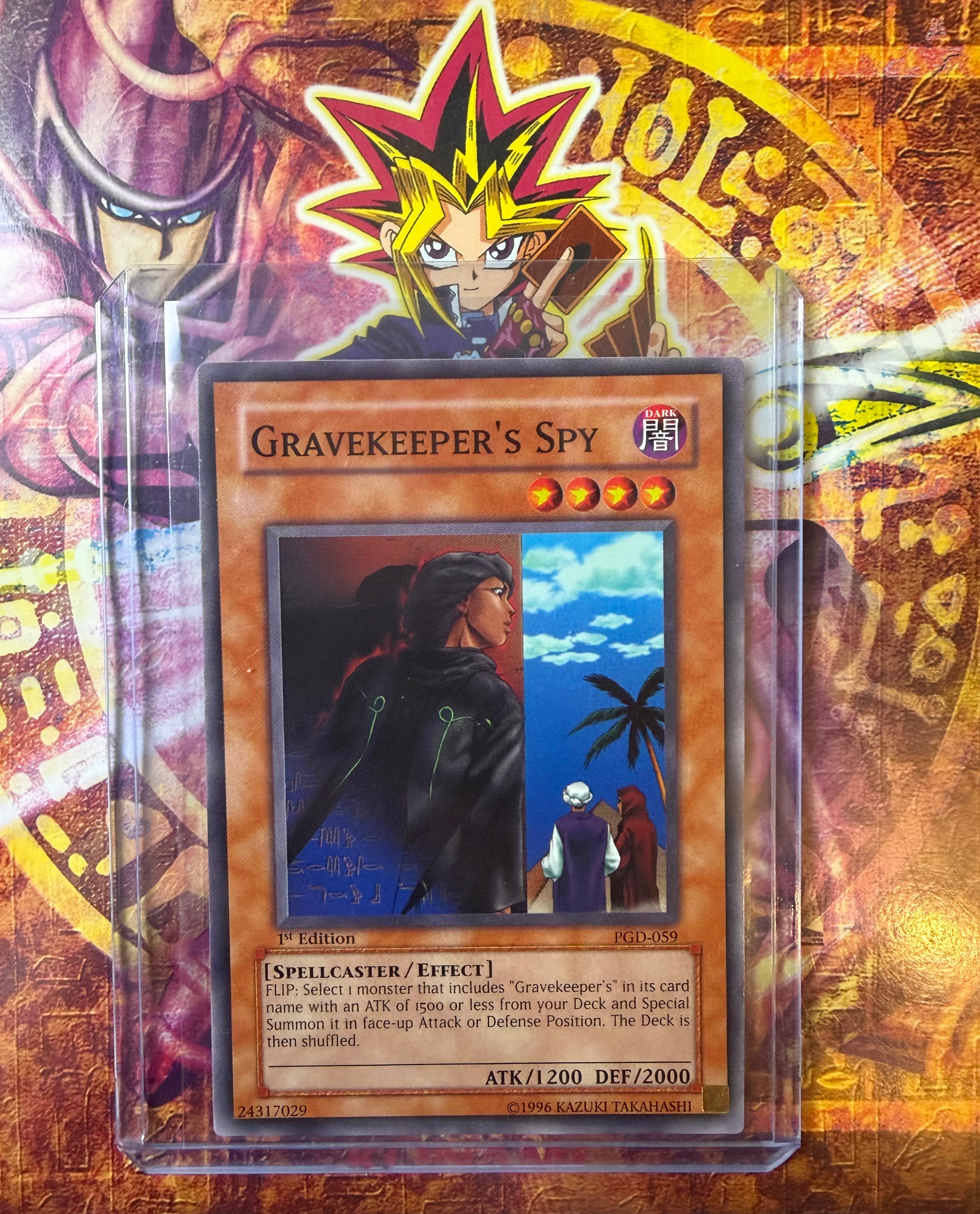 Gravekeeper’s Spy PGD-059 1st Edition NM Englisch Yu-Gi-Oh!