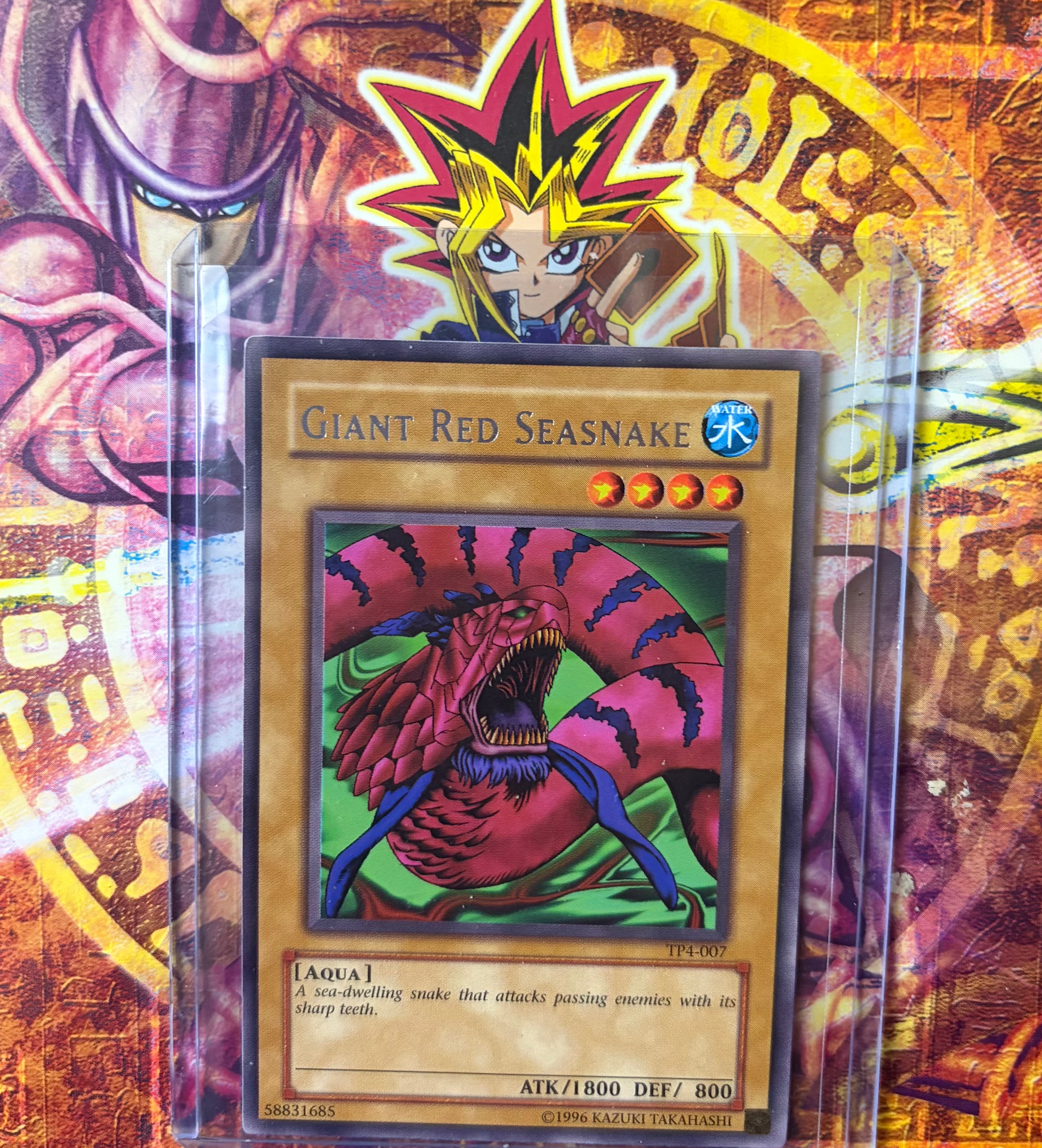 Giant Red Seasnake TP4-007 Tournament Pack 4 NM Englisch Yu-Gi-Oh!