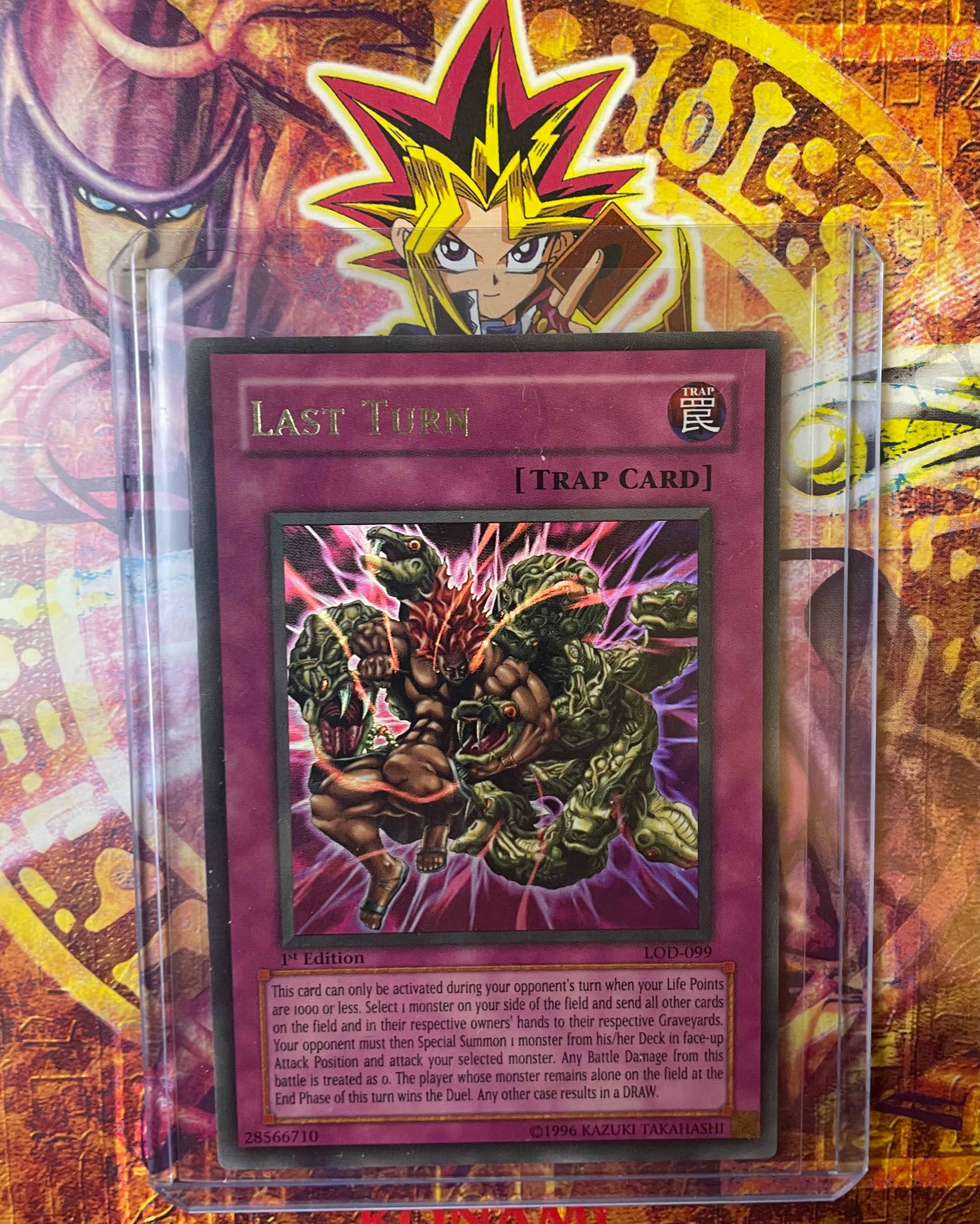 Last Turn – LOD-099 | Ultra Rare | 1st Edition | Englisch | Near Mint | Yu-Gi-Oh!